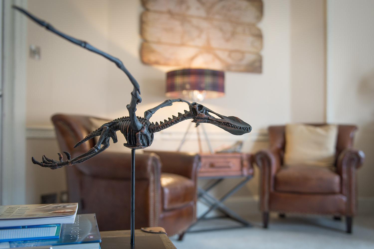 Darwin'S Townhouse Shrewsbury Exterior foto Fossil of the Late Cretaceous tyrannosaur Dryptosaurus